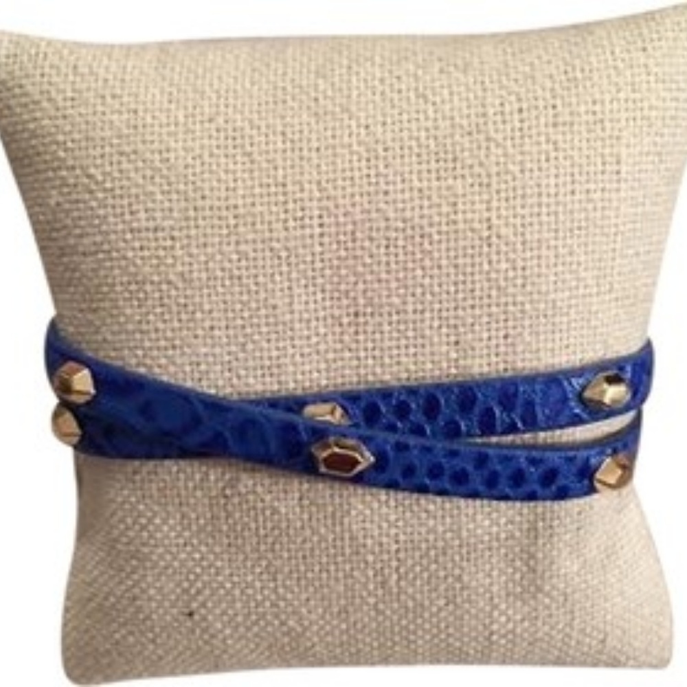 🆕 S&D Hudson Leather Wrap Bracelet (New in Box)